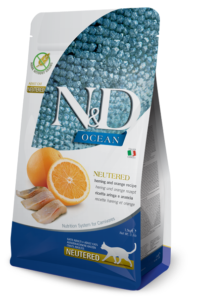 N&D Ocean Neutered, Herring & Orange Adult